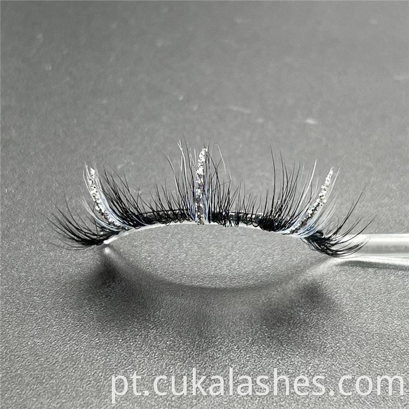 Glitter Fake Lashes